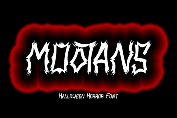 Bring Your Darkest Designs to Life with Mootans Font