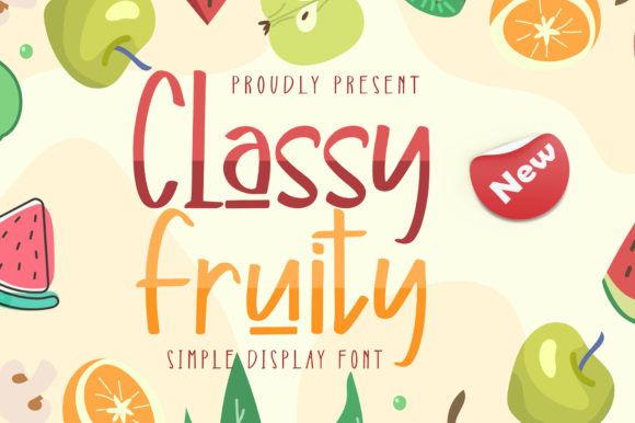 Classy Fruity: A Handwritten Font for Standout Campaigns