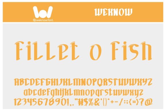 Fillet O Fish: The Practical Display Font for Consistent Branding