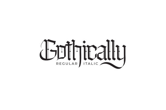 Gothically: A Vintage Font for Distinctive Digital Brands