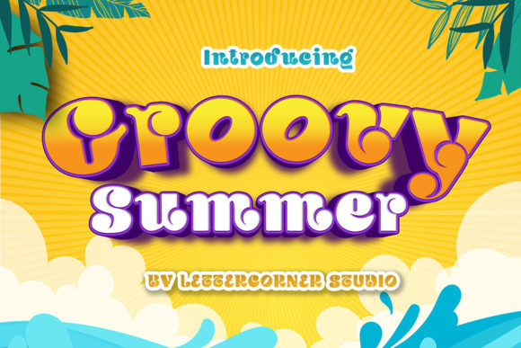 Groovy Summer: A Joyful Font for Vibrant Branding Projects