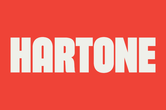 Hartone: A Bold Display Font Built for Campaign Impact