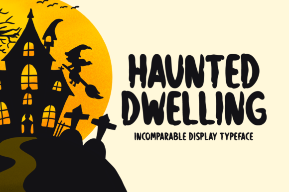 Haunted Dwelling: A Versatile Display Font for Digital Design
