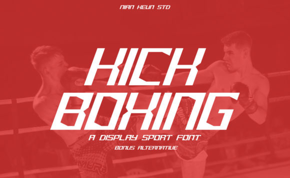 Kick Boxing Font: A Bold Tool for Your Brand’s Punch