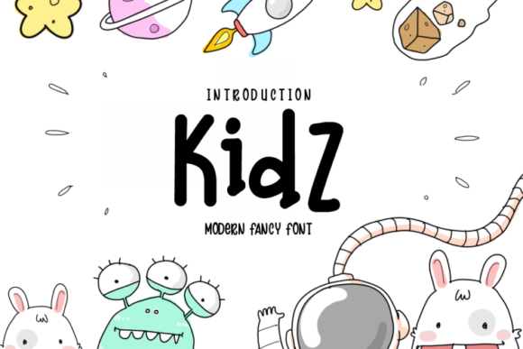 Kidz: A Playful Digital Typeface for Modern Web Design