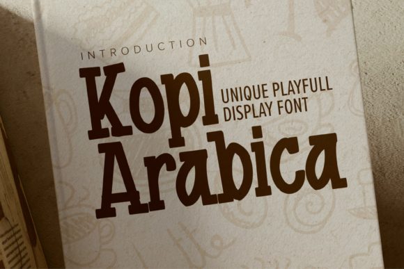Kopi Arabica: A Playful Font for Editorial Stories