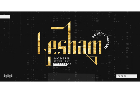 Lesham: A Bold Typeface for Distinctive Digital Design