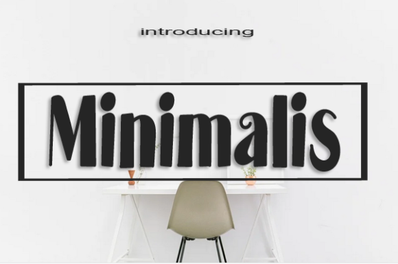 Minimalis in Practice: A Designer's Take on a Modern Display Font