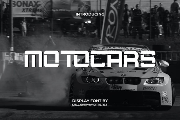 Motocars: A Display Font That Makes Your Business Look Bold and Professional