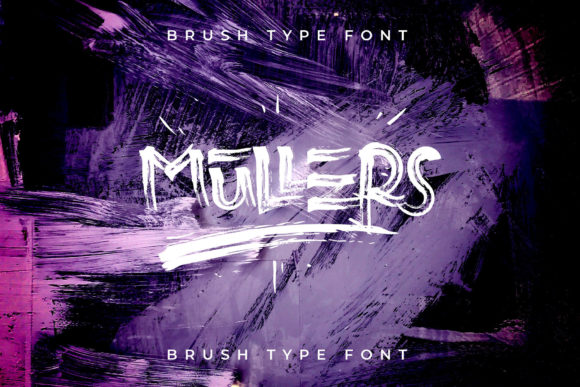 Mullers: A Display Font with Unique Craft Character