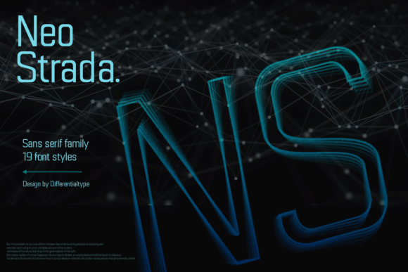Neo Strada: The Display Font for Sharp Campaign Messaging