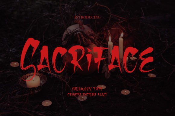 Sacriface: A Display Font for Campaigns That Demand Attention