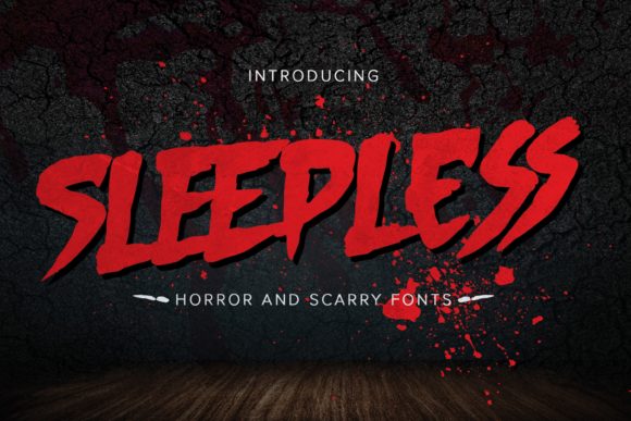 Sleepless: A Font for Editorial Mood and Publication Identity