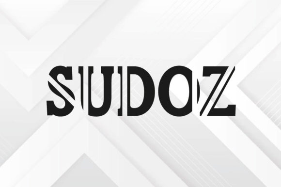 Sudoz: A Display Font That Makes a Quiet, Modern Statement