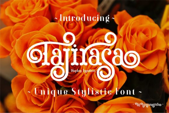 Tajirasa: The Display Font for an Editorial Mood