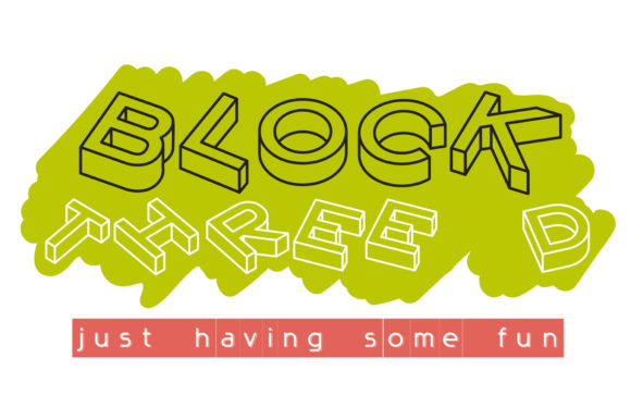 Testing Block3D: A Designer’s Font Story