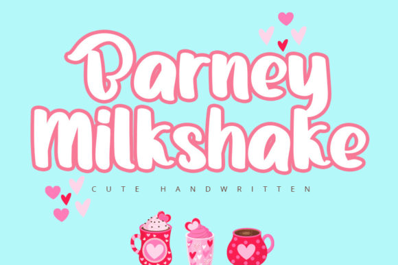 The Barney Milkshake Font: A Bold Display Typeface for Digital Marketing