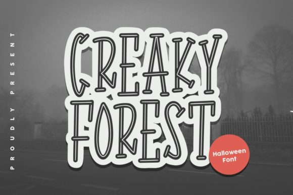 The Creaky Forest Font: A Typographic Tool for Editorial Atmosphere