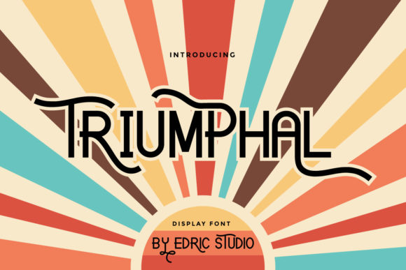 Triumphal: A Bold Display Font for Maximum Marketing Impact